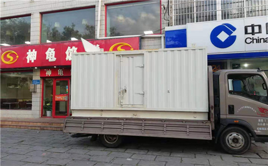 运粮湖管理区出租发电机施工案例